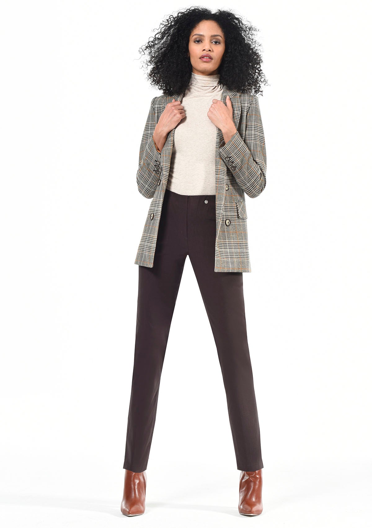 TROUSERS   BENGALIN  BELLA      REGULAR   -   ROBELL  51559 5499