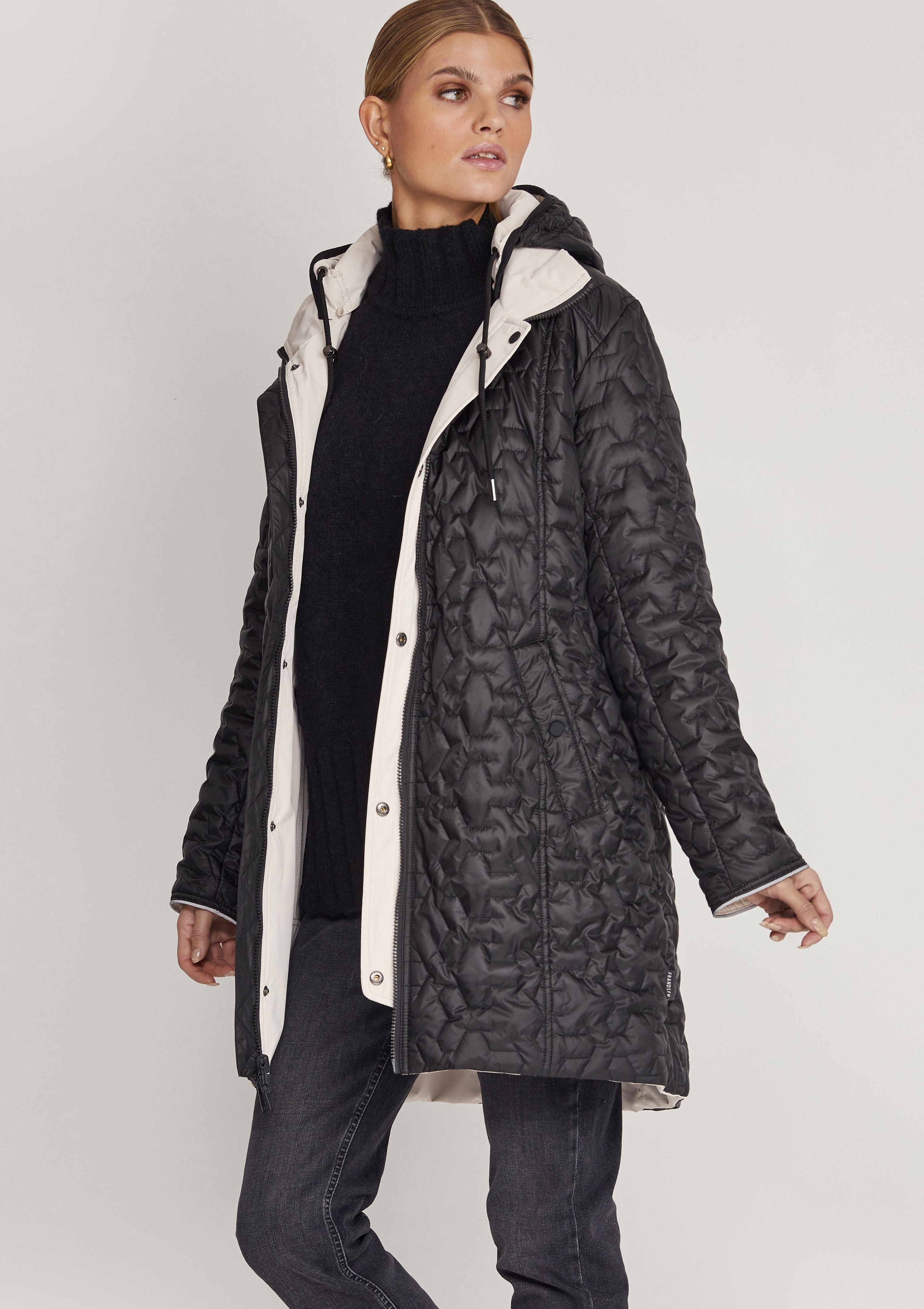 Raincoat reversible quilted jacket  Frandsen  756 448 1190