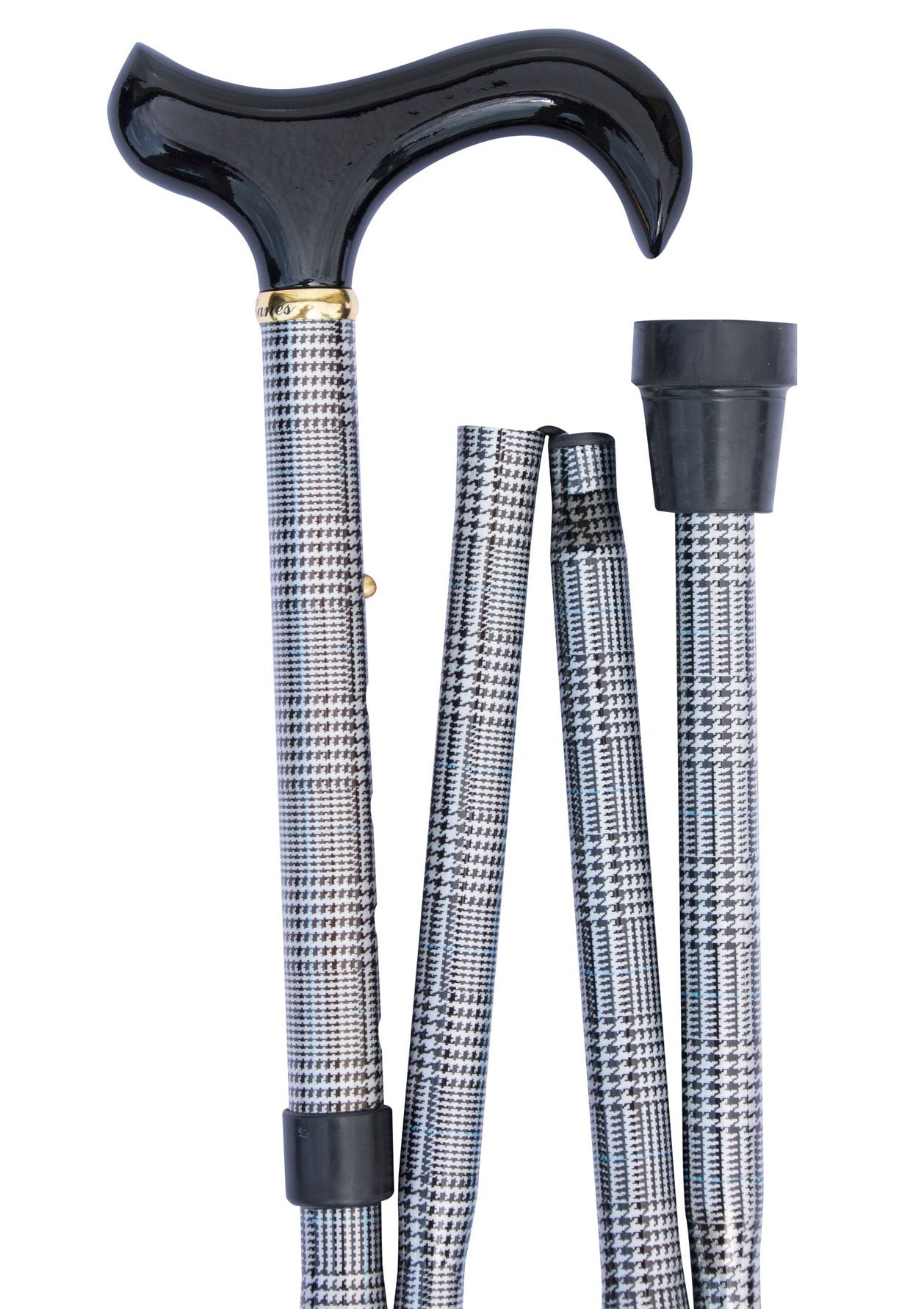 WALKING STICK  FOLDING ADJUSTABLE DERBY 4691 CLASSIC CANES