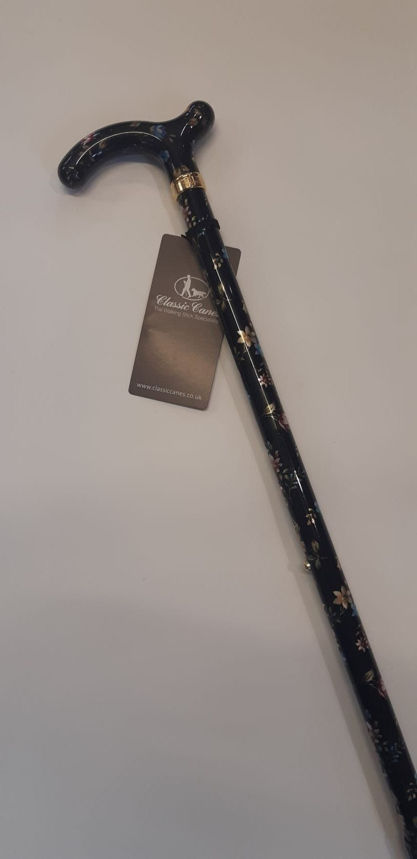 WALKING STICKS PETITE FLORAL PATTERNED ADJUSTABLE CLASSIC CANES