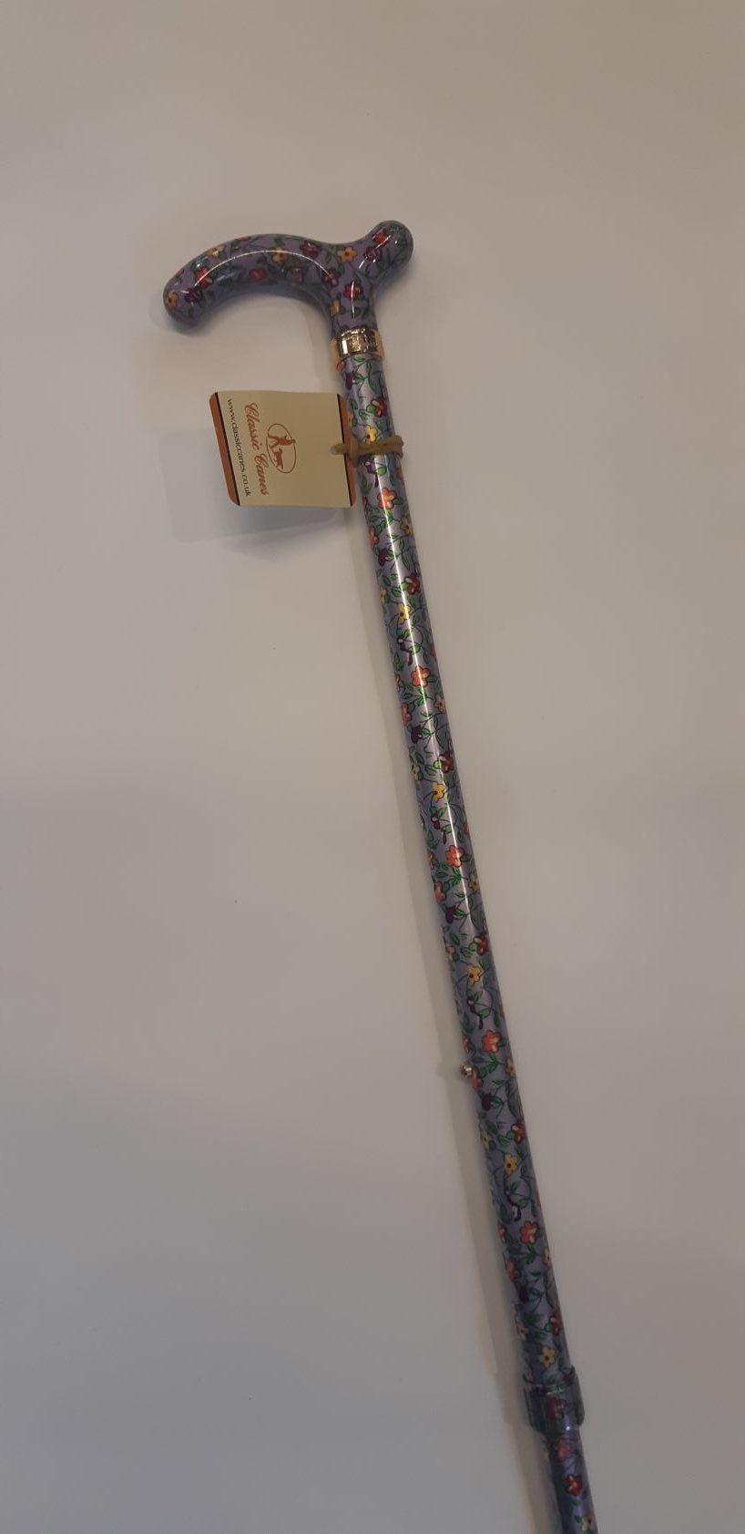 WALKING STICKS PETITE FLORAL PATTERNED ADJUSTABLE CLASSIC CANES