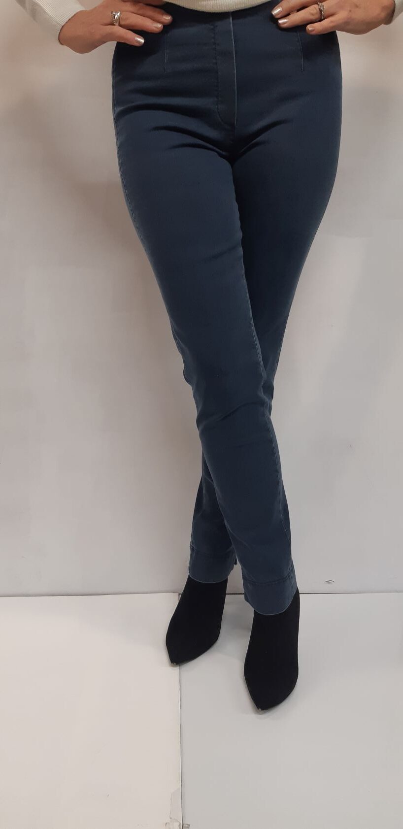 JEANS DENIM POWER STRETCH SHORT FIT MARIE ROBELL 51639 5448