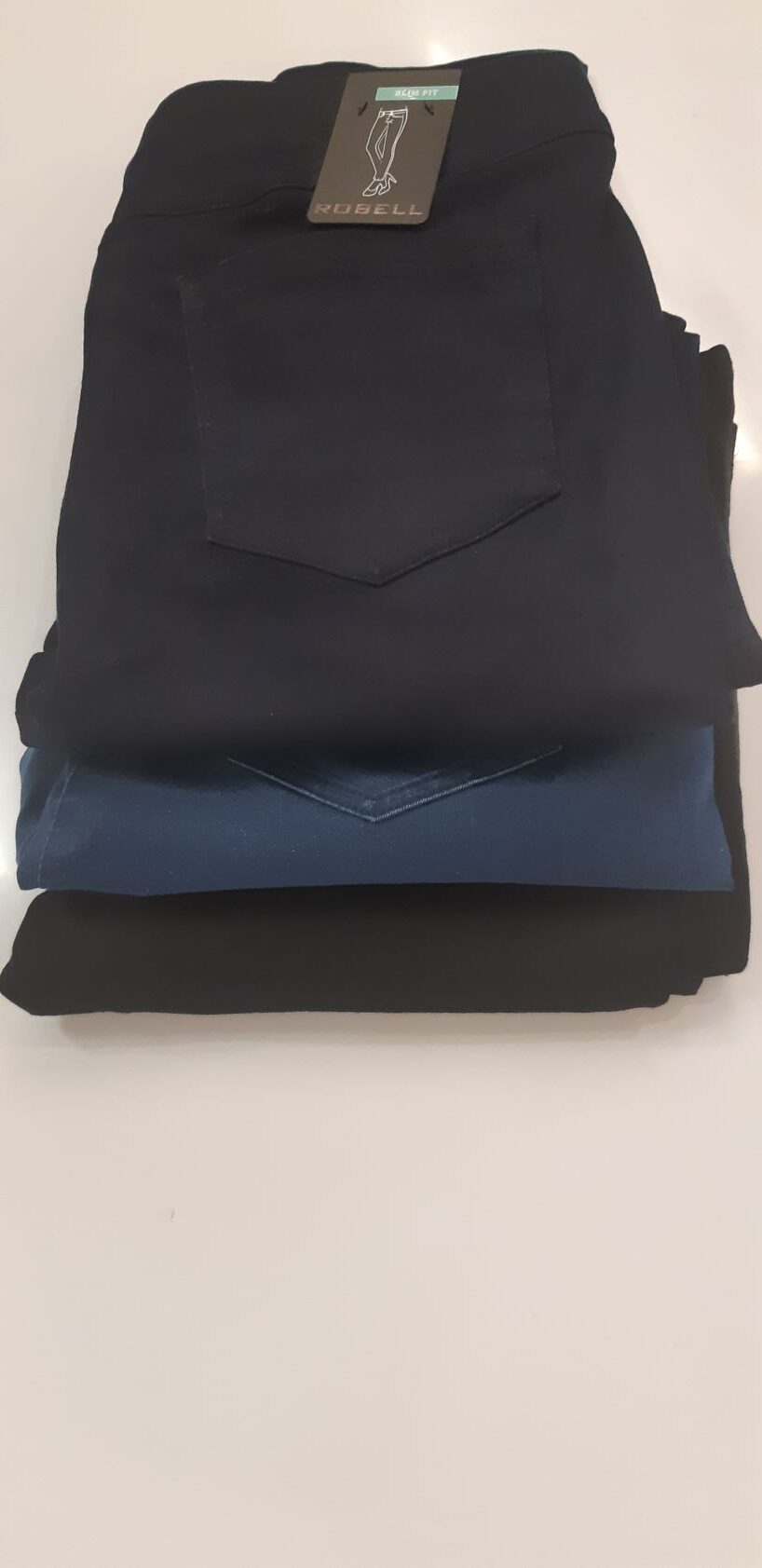 JEANS DENIM POWER STRETCH SHORT FIT MARIE ROBELL 51639 5448
