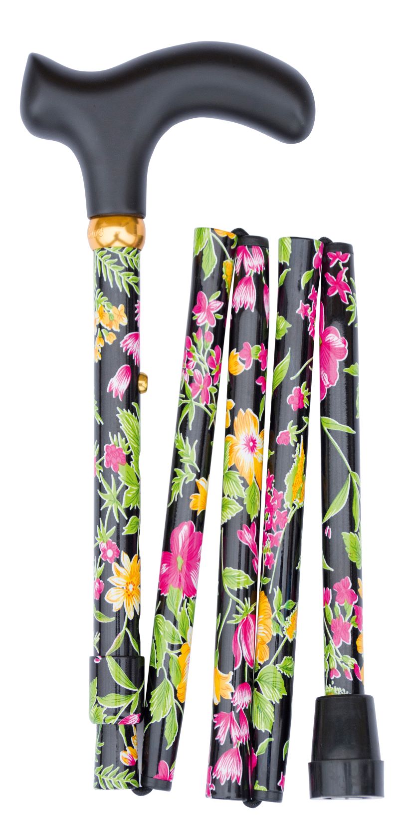 WALKING STICKS HANDBAG SIZE PATTERNED FOLDING ADJUSTABLE CLASSIC CANES